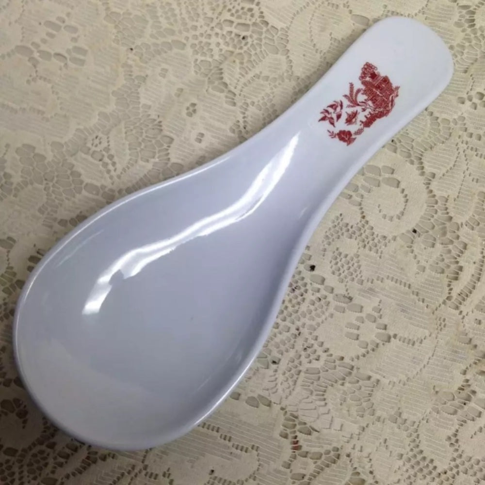 Red Willow Melamine Plastic Spoon Rest 9.5in L x 3.5in W