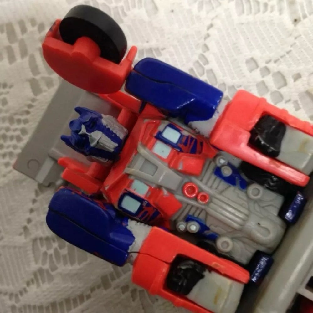 Red Van Transformer by Hasbro, Inc. 4in x 2.5 in (#08)
