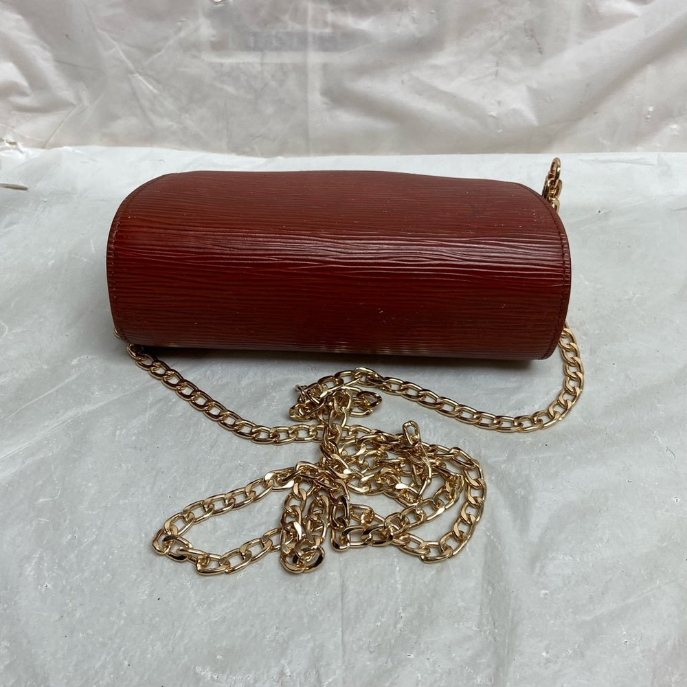 Louis Vuitton Brown Epi Leather Cosmetic Pouch-Crossbody
