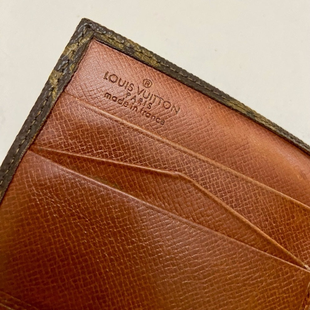 Vintage Louis Vuitton, Brown Mono, Mens Multiple Wallet (A) (882AN)