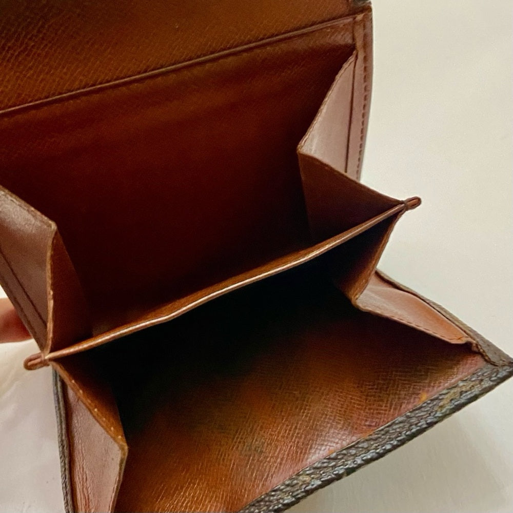 Vintage Louis Vuitton, Brown Mono, Mens Multiple Wallet (A) (882AN)