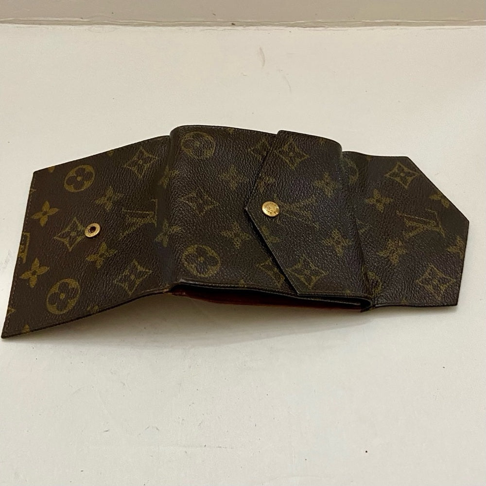 Vintage Louis Vuitton, Brown Mono, Mens Multiple Wallet (A) (882AN)