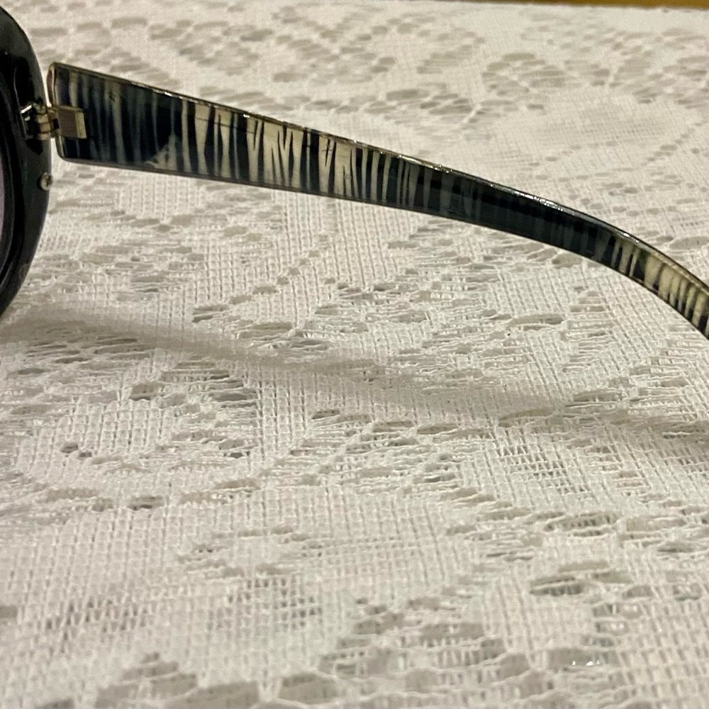 Vintage Louis Vuitton Gray Purple Sunglasses