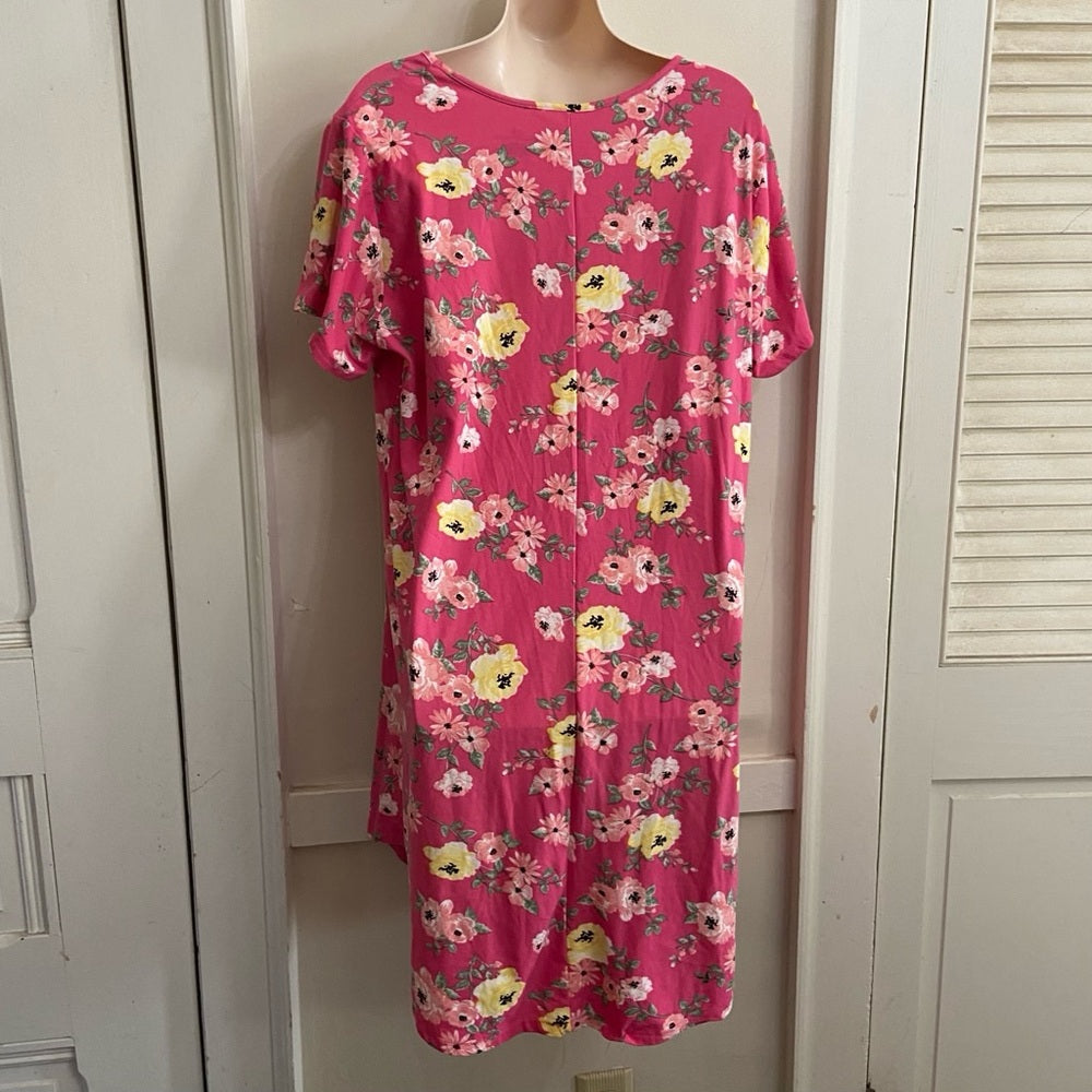 Bobbie Brooks Pink FloralDress (XL)