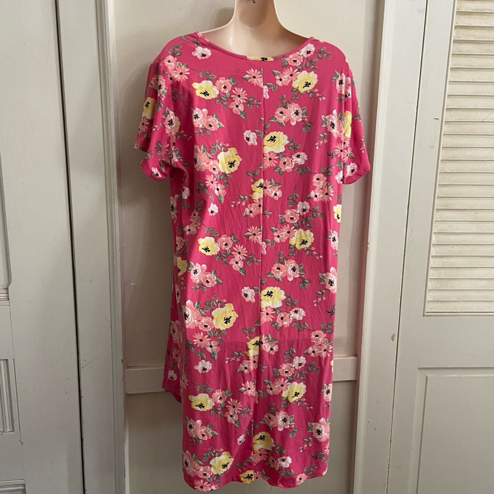 Bobbie Brooks Pink FloralDress (XL)