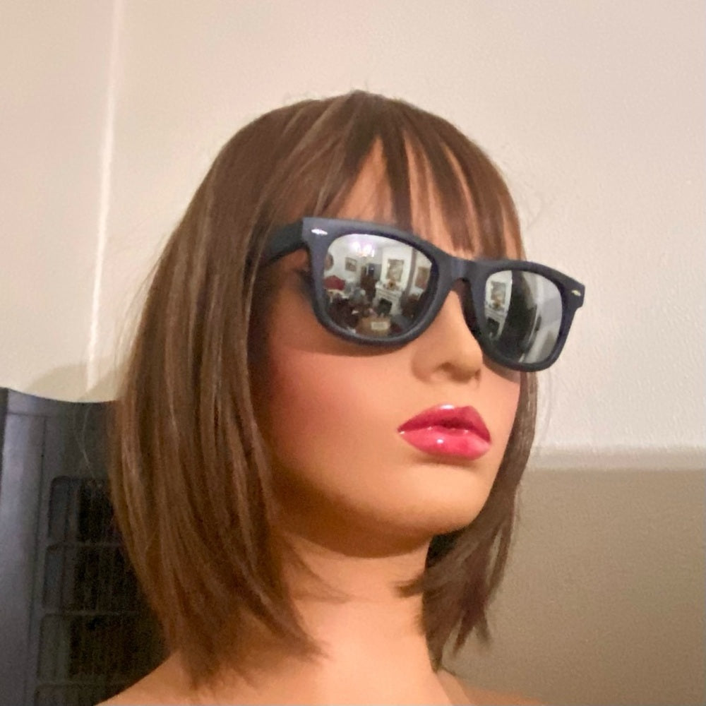 Disney Black Mirrored Adult Sunglasses With Case