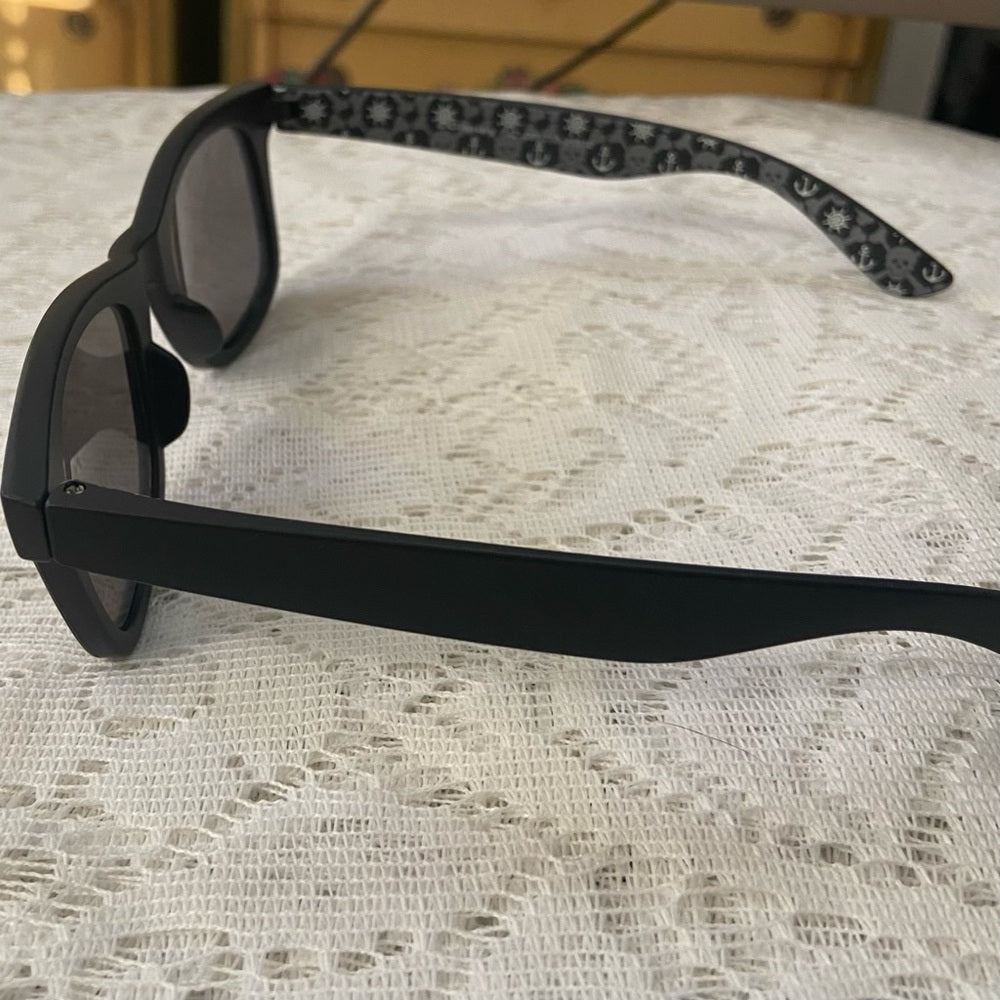 Disney Black Mirrored Adult Sunglasses With Case