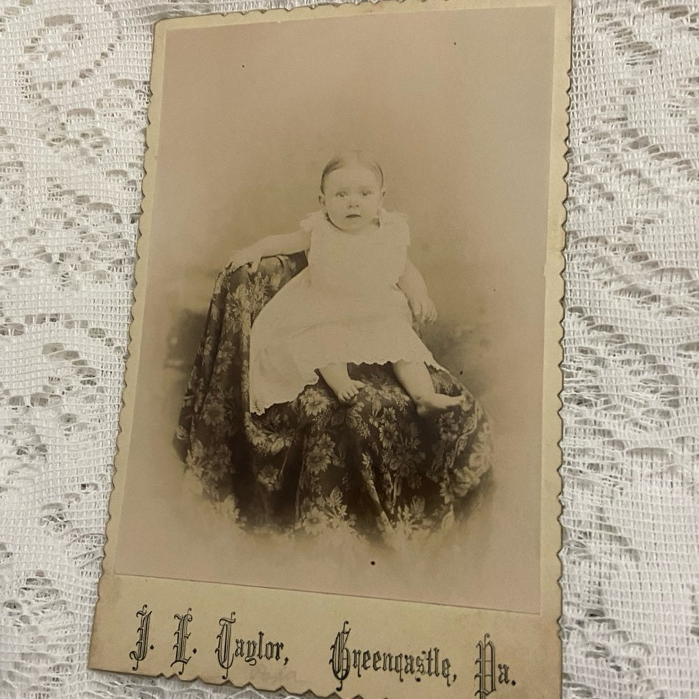 Antique, Lot of 2 Collectible Children Portraits 6.5in x 4.5in (D)