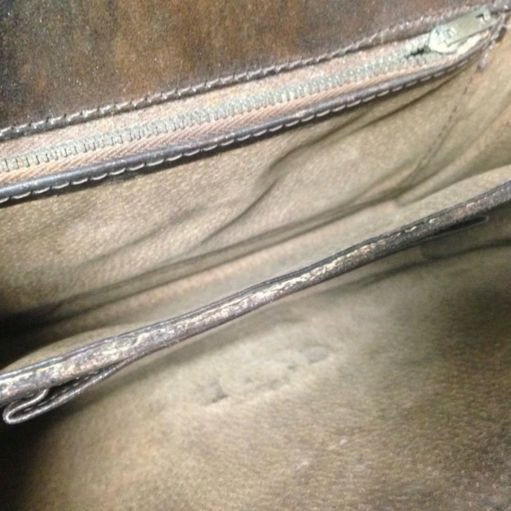 Vintage, Celine, Italy, C Horse Carriage Handbag -Crossbody10.5in x 8in x 4in