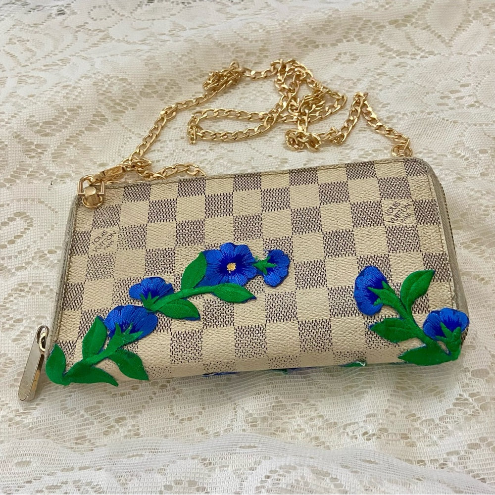 Vintage Louis Vuitton Damier Zippy Long Wallet