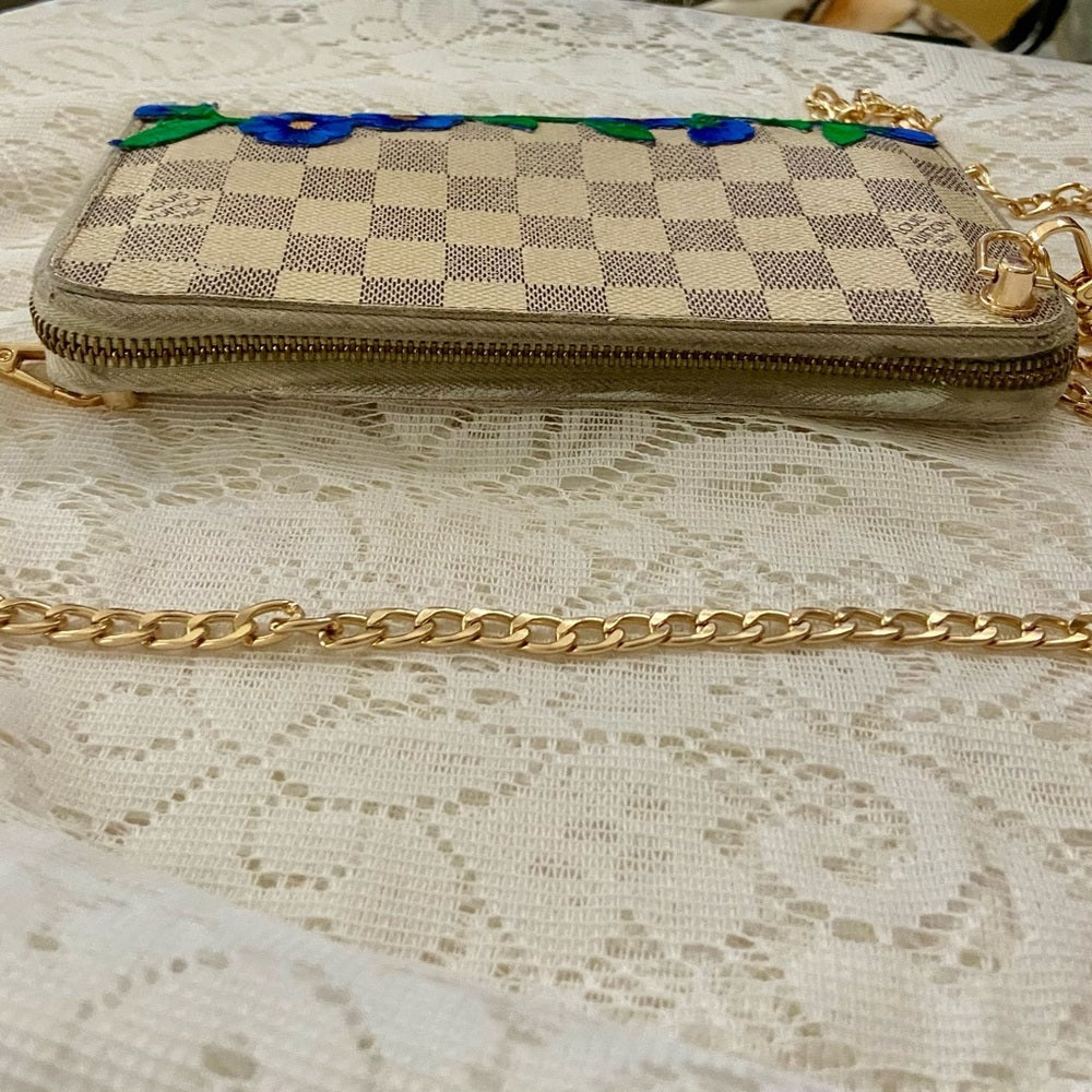 Vintage Louis Vuitton Damier Zippy Long Wallet
