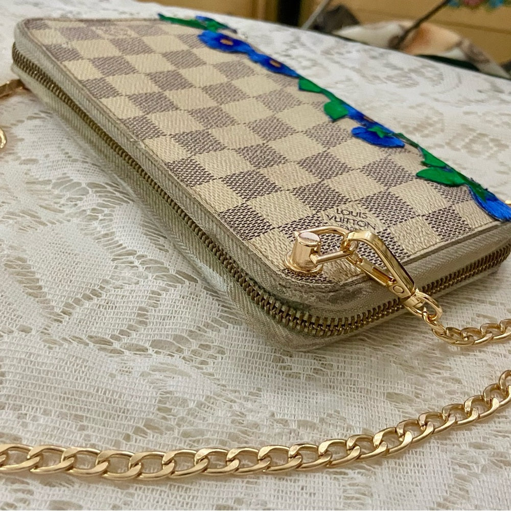 Vintage Louis Vuitton Damier Zippy Long Wallet