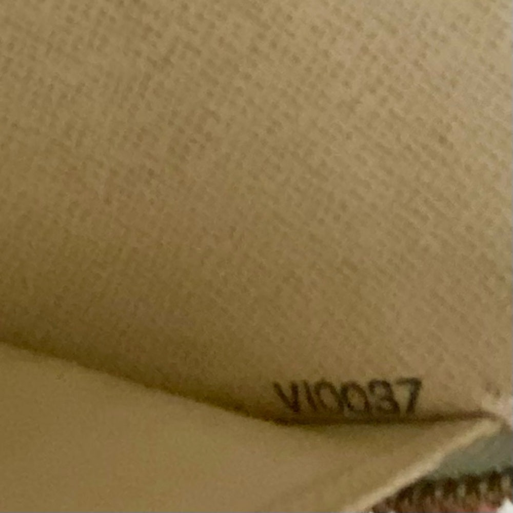 Vintage Louis Vuitton Damier Zippy Long Wallet