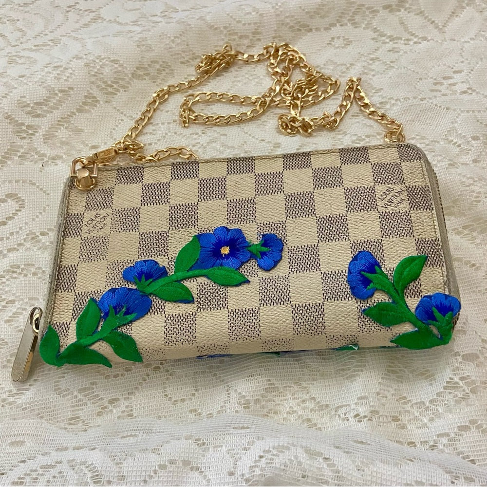 Vintage Louis Vuitton Damier Zippy Long Wallet
