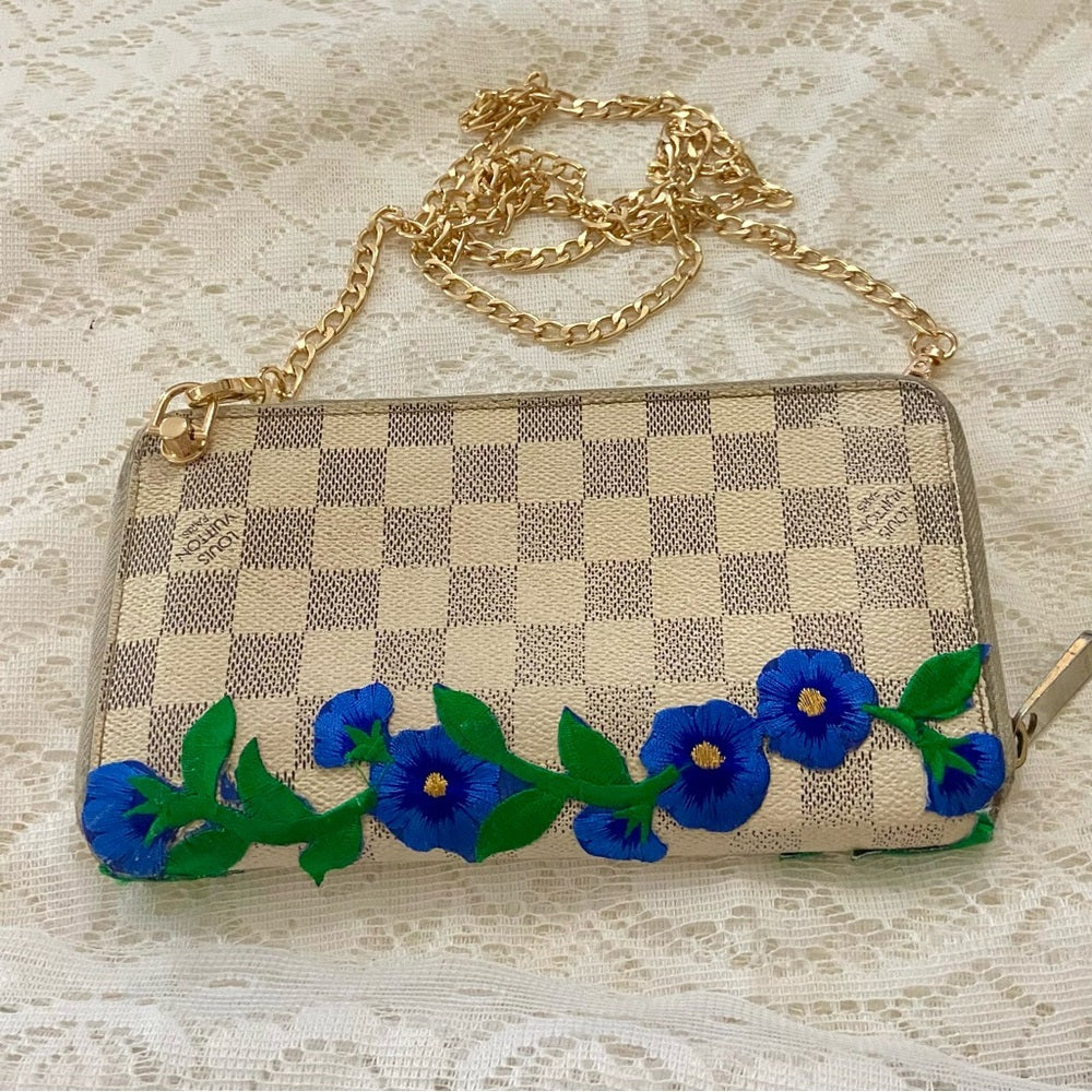 Vintage Louis Vuitton Damier Zippy Long Wallet