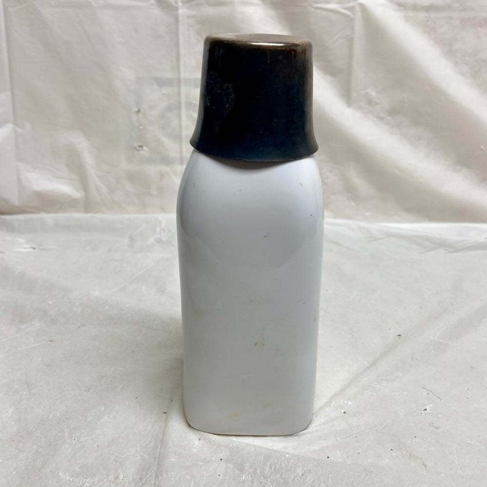 Vintage Blue Willow Milk Bottle Tumble-up 7.5in H x 3in W
