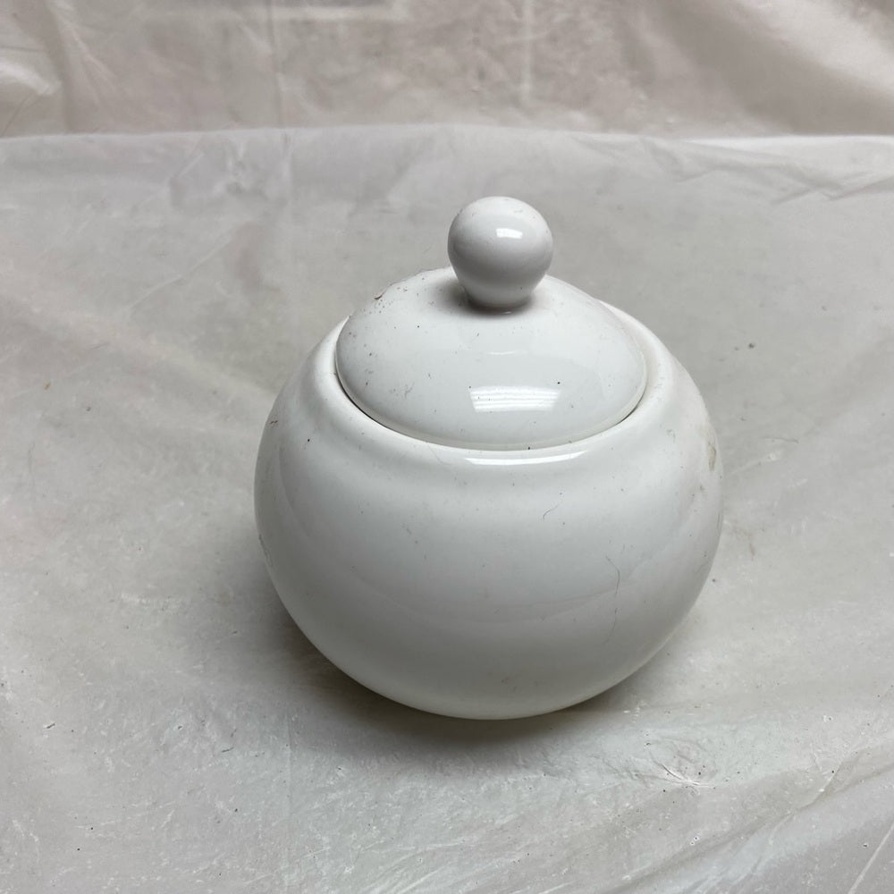 Vintage Blue Willow Ceramics, Jam, Sugar, Tea Jar