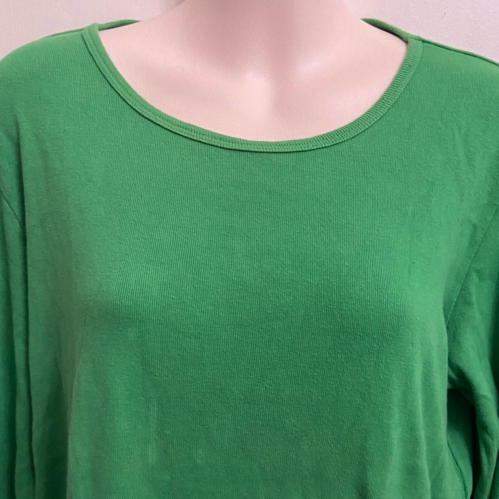 Steve Barry’s Green Pullover Sweater Blouse