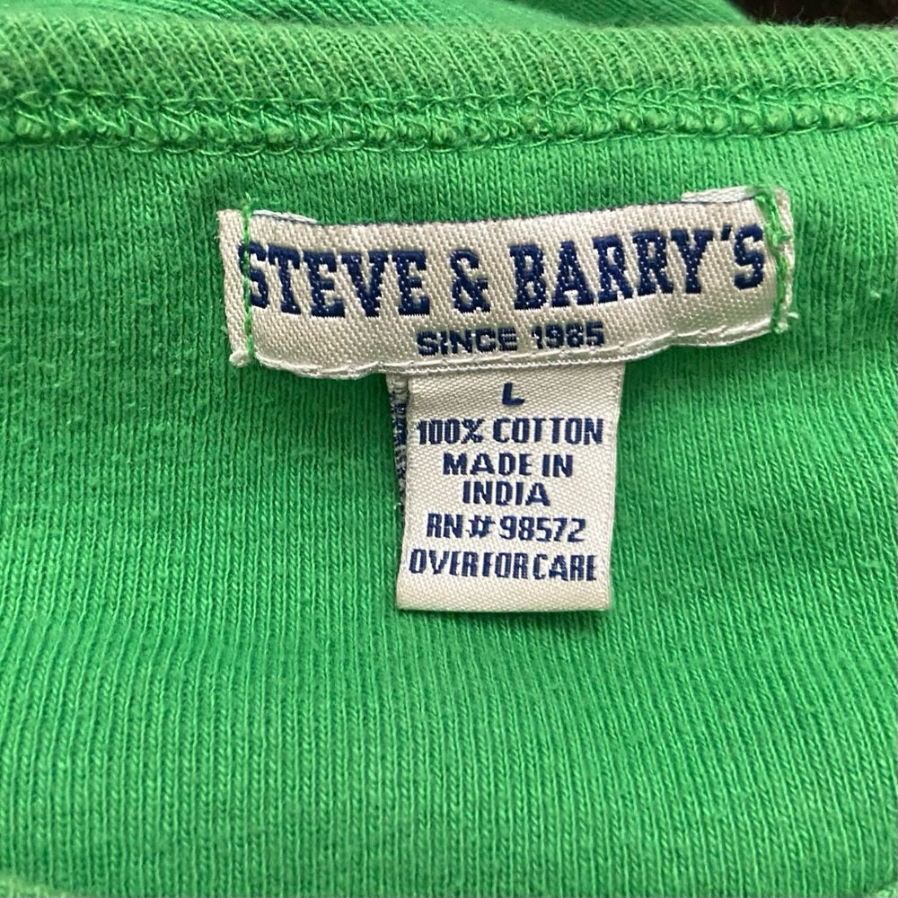 Steve Barry’s Green Pullover Sweater Blouse