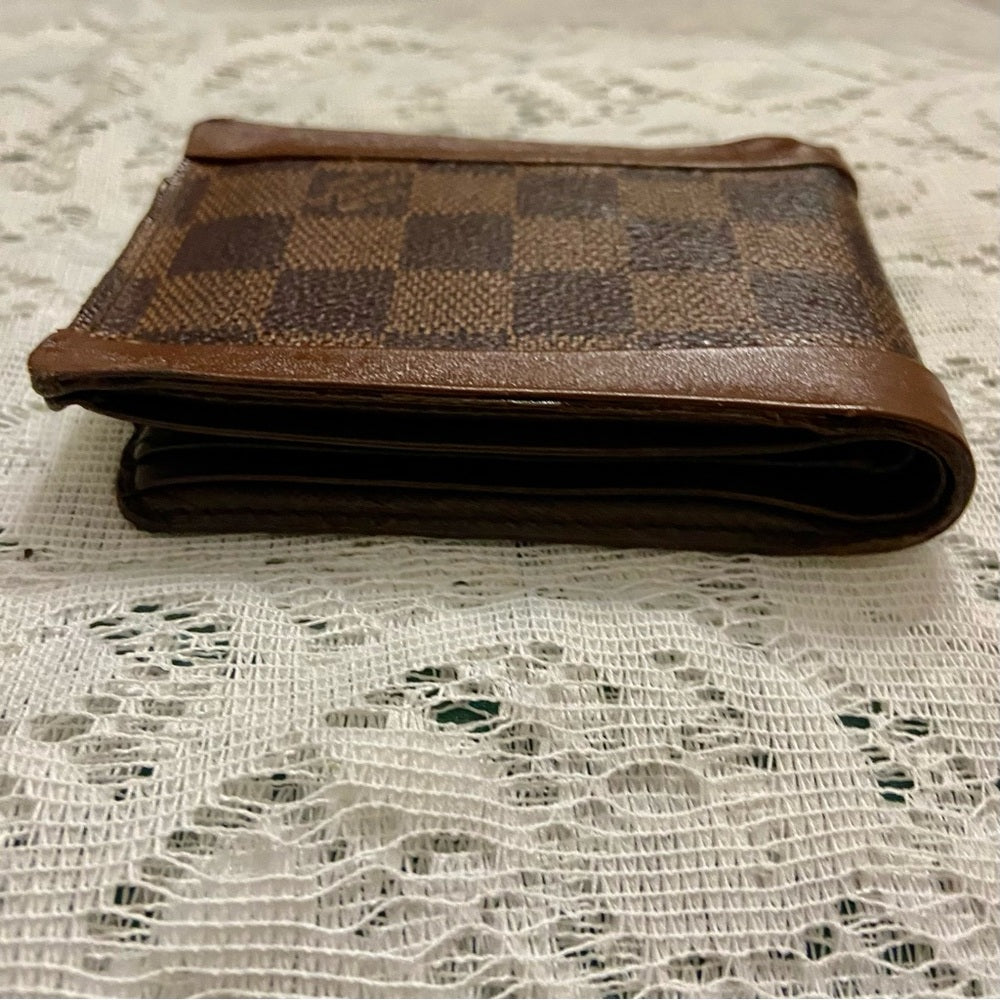 Louis Vuitton Damier Ebene Mens Credit Card Wallet 1896-1996 Edition Cen…