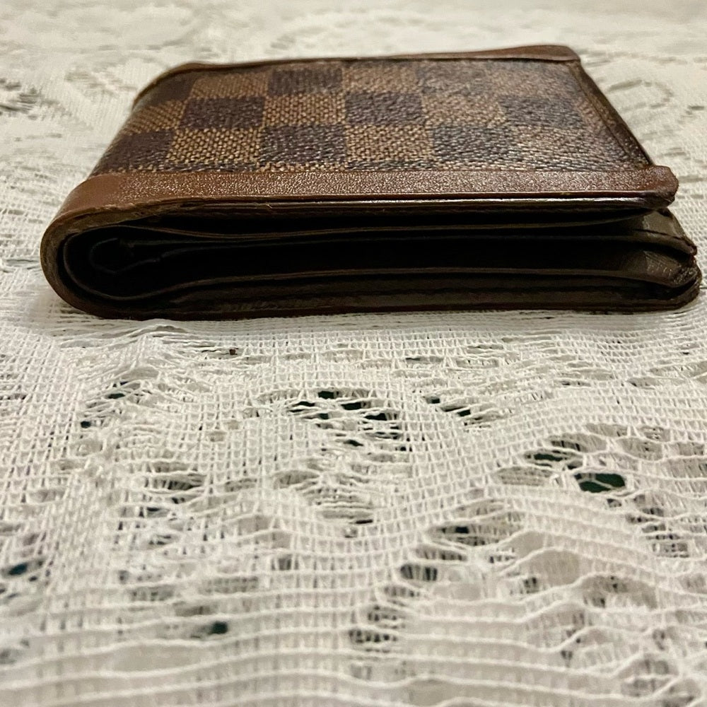 Louis Vuitton Damier Ebene Mens Credit Card Wallet 1896-1996 Edition Cen…