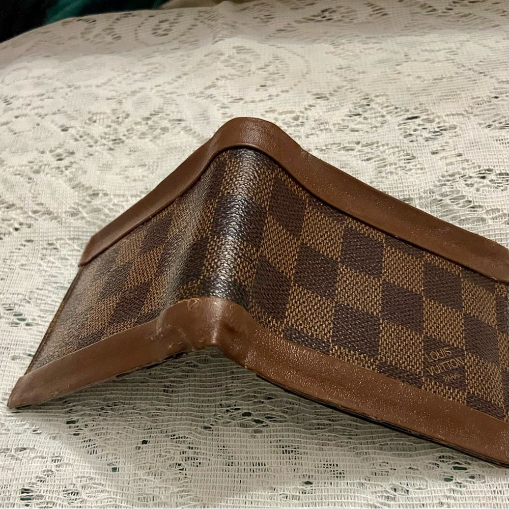 Louis Vuitton Damier Ebene Mens Credit Card Wallet 1896-1996 Edition Cen…