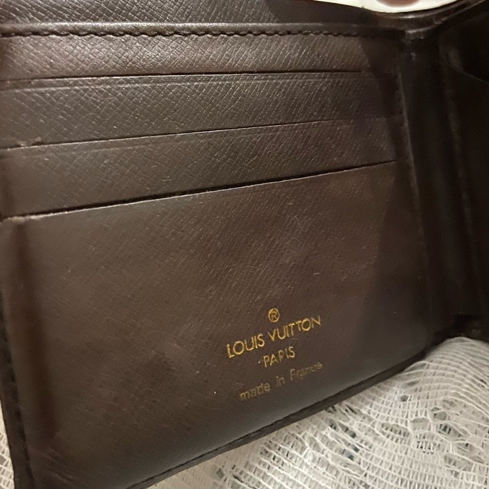 Louis Vuitton Damier Ebene Mens Credit Card Wallet 1896-1996 Edition Cen…