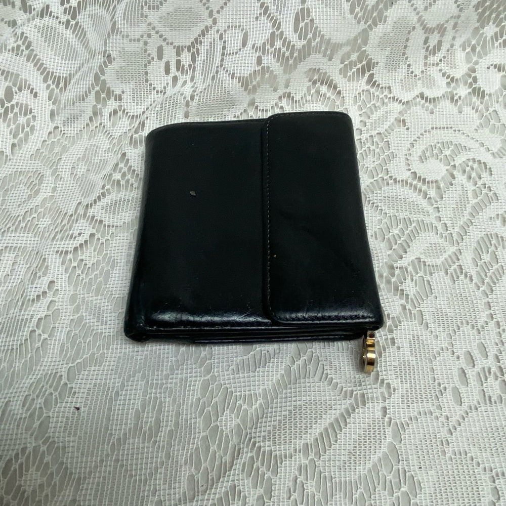Vintage, Salvatore Ferragamo Unisex Compact Wallet 5in x 4in
