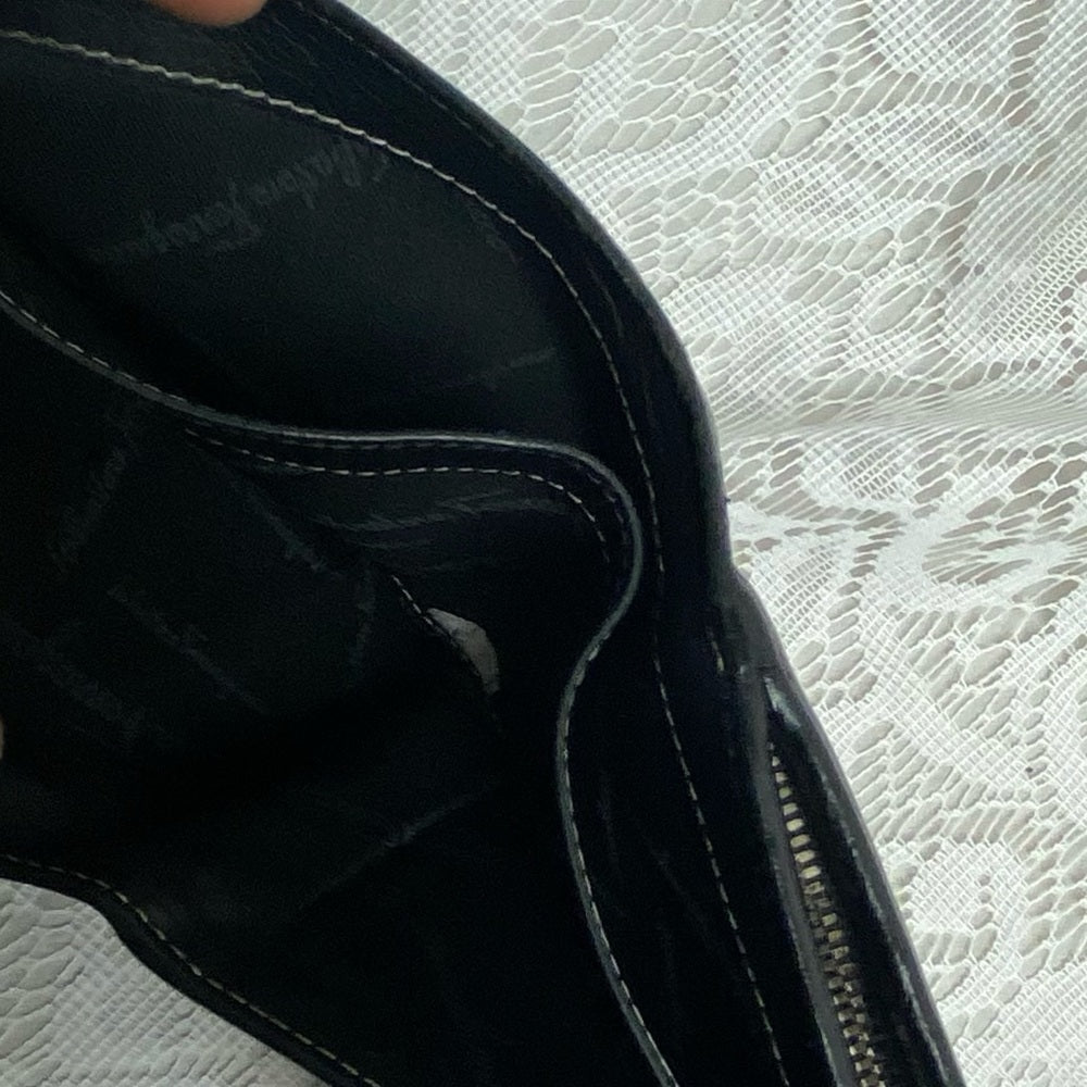 Vintage, Salvatore Ferragamo Unisex Compact Wallet 5in x 4in