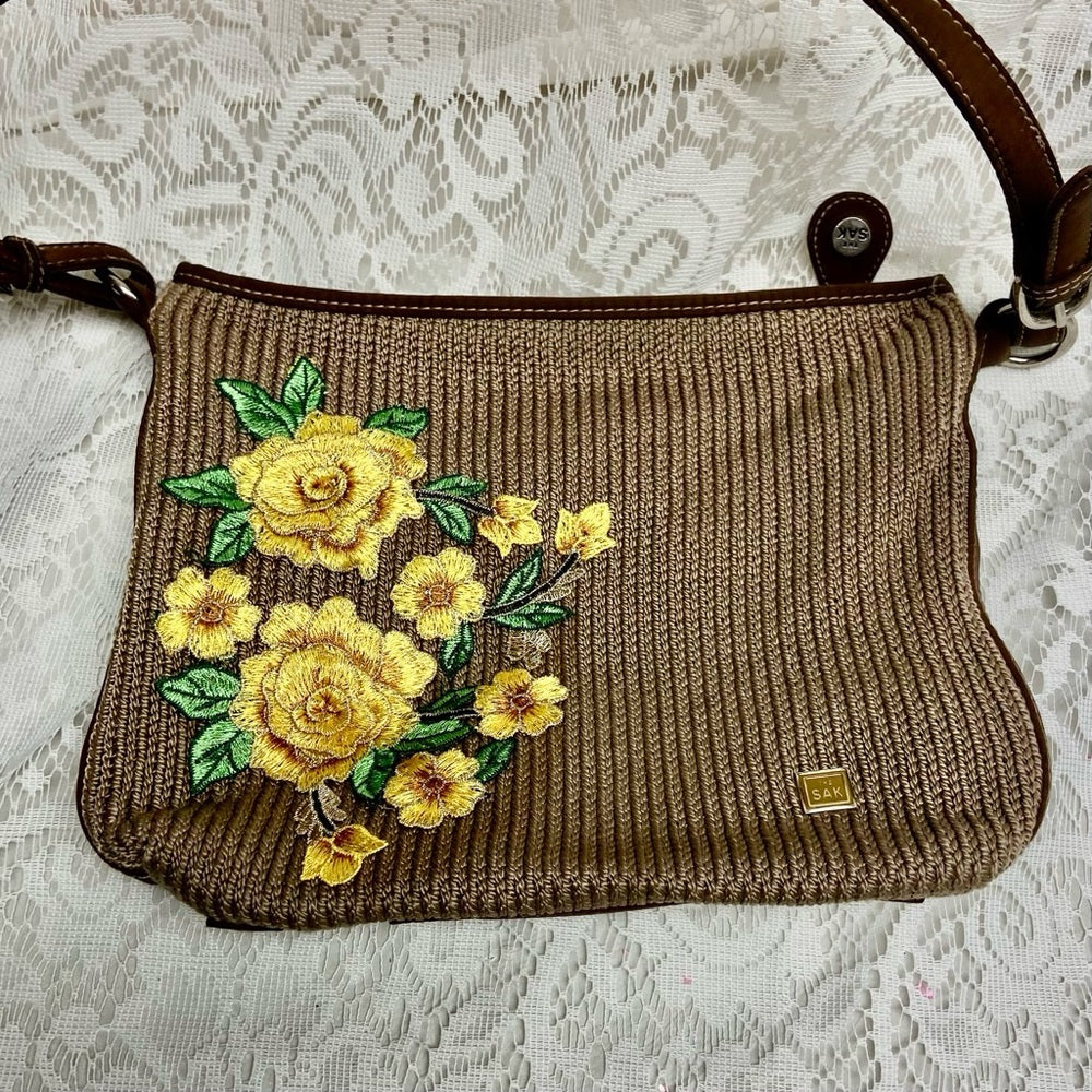The Sak Multicolor Woven Shoulder Bag