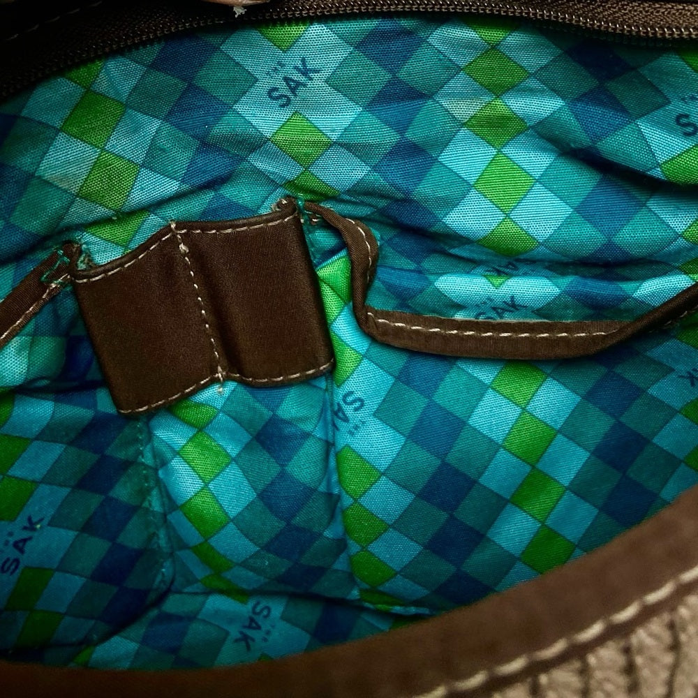The Sak Multicolor Woven Shoulder Bag