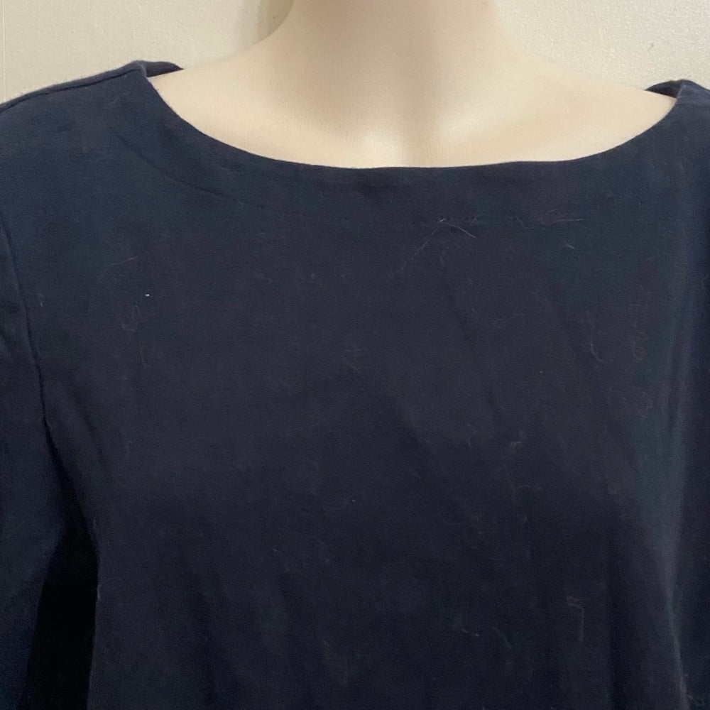 Coldwater Creek Black Pullover Blouse (L)