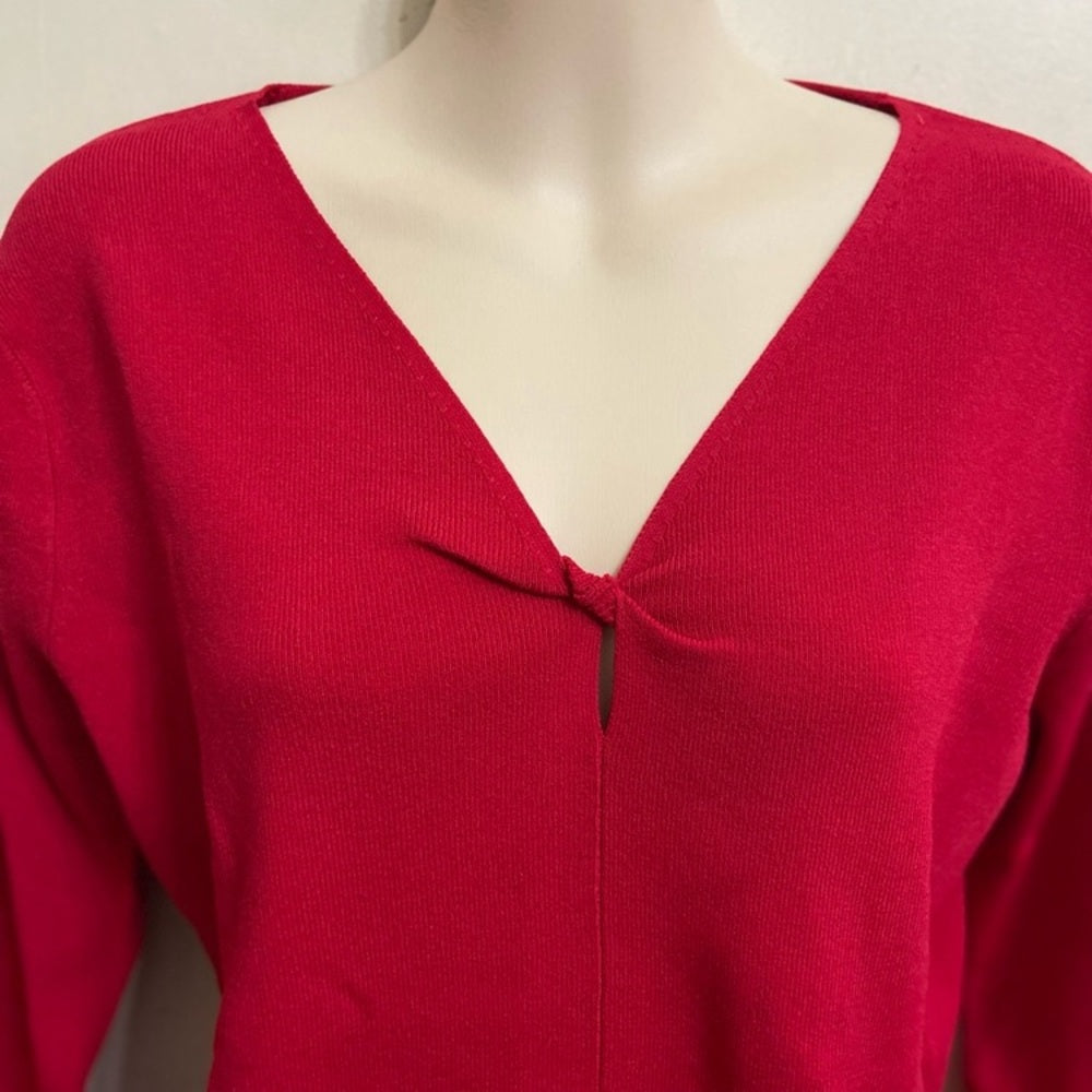 Sag Harbor Ted 3/4 Sleeves Blouse (M)