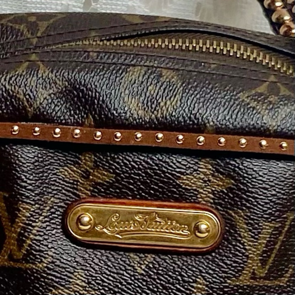 Vintage, Louis Vuitton Brown Mono Canvas Shoulder Bag