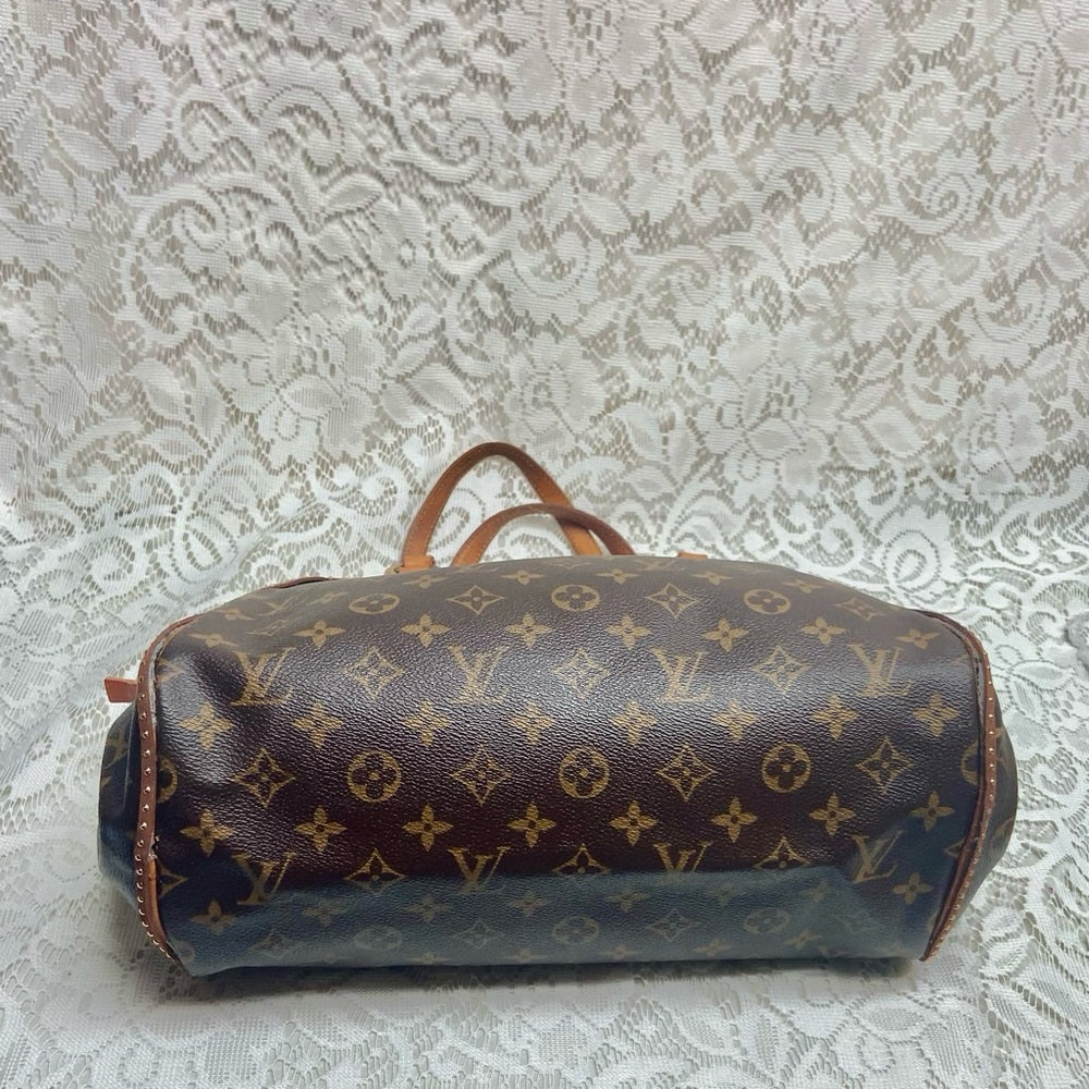 Vintage, Louis Vuitton Brown Mono Canvas Shoulder Bag
