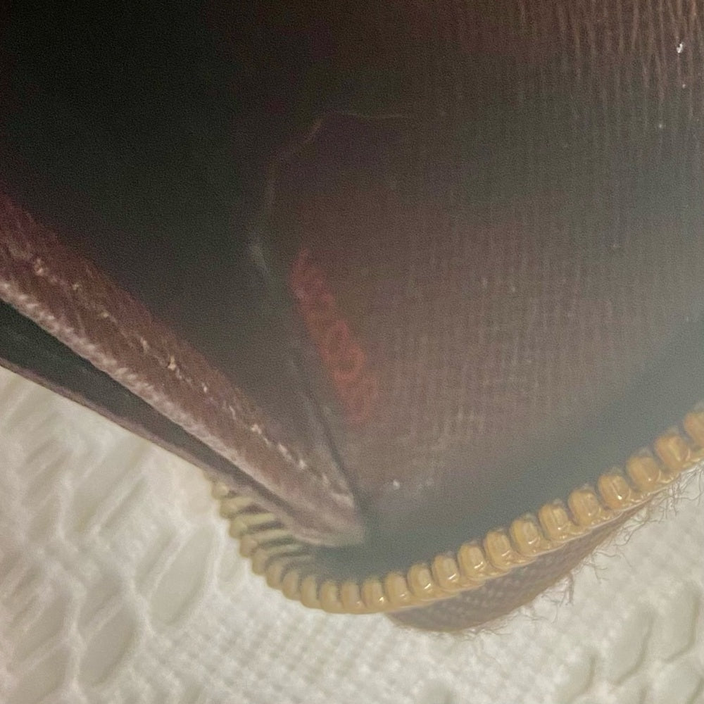 Louis Vuitton Damier Ebene Zippy Long Wallet 7.5in x 4in