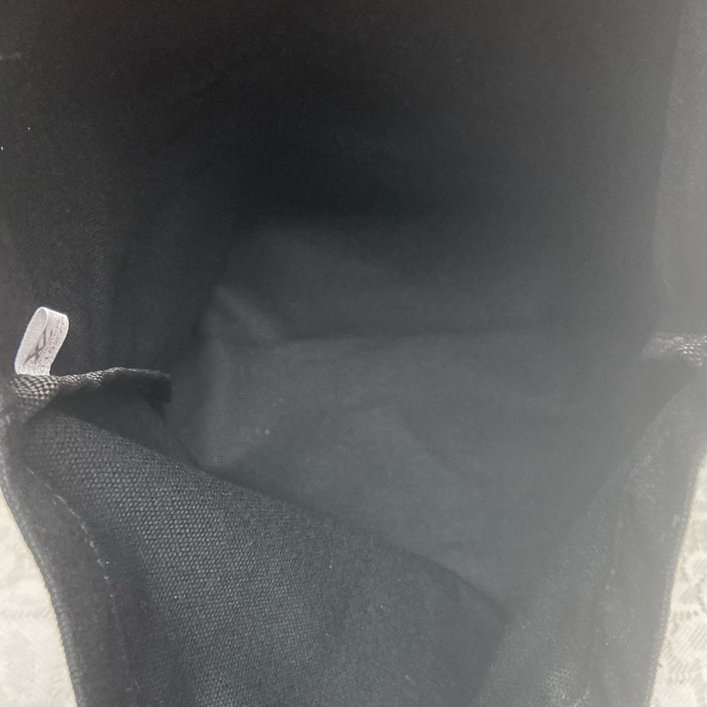 Louis Vuitton Black Denim-Canvas Shoulder Bag-Tote 14in x 14in