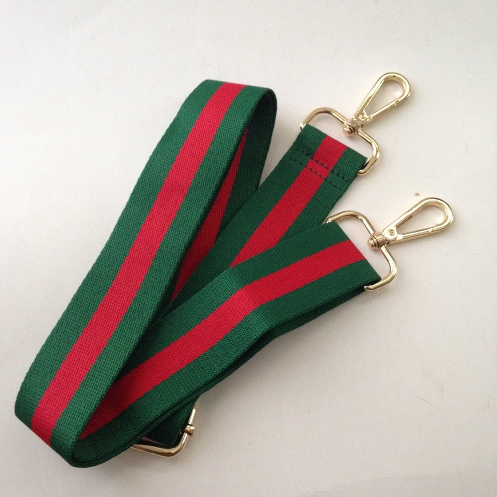 Sherry Red and Green 50-inch Shoulder Strap Kit