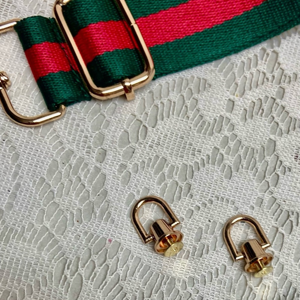 Sherry Red and Green 50-inch Shoulder Strap Kit