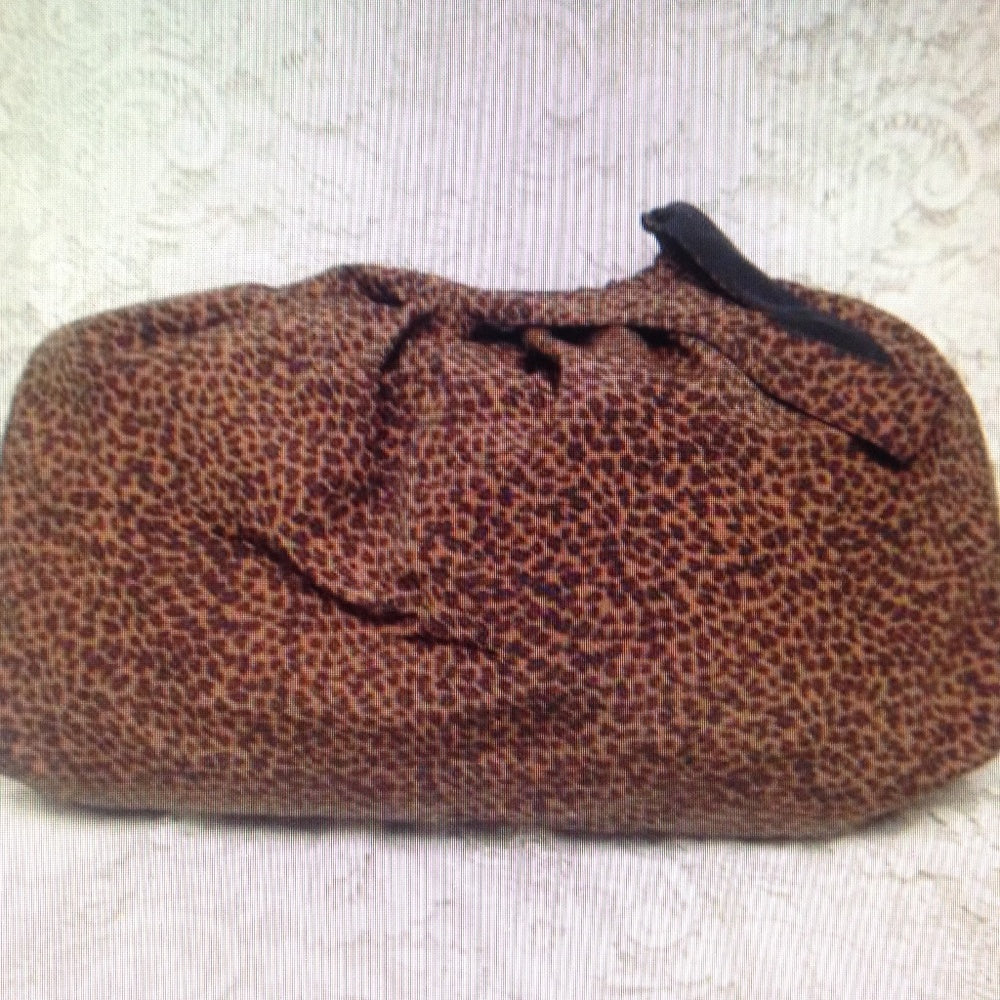 Bottega Veneta Black-Animal Print Tote-Reversible