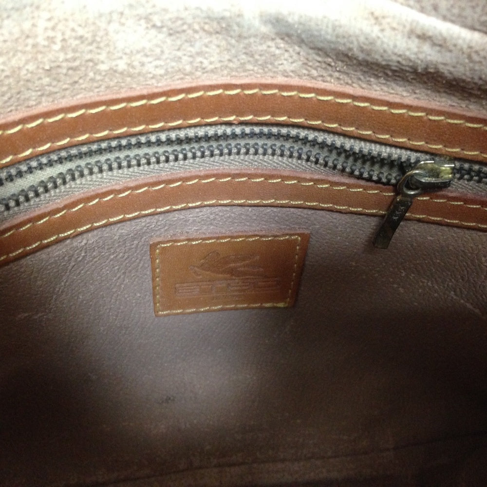 Etro, Italy, Burgundy Paisley Crossbody 9in