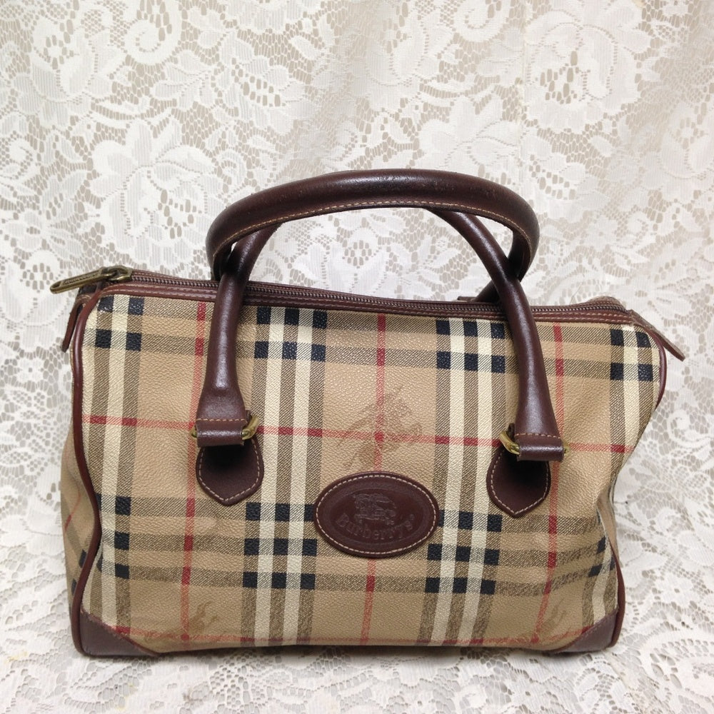 Burberry Nova Check Speedy Hand-Shoulder Bag