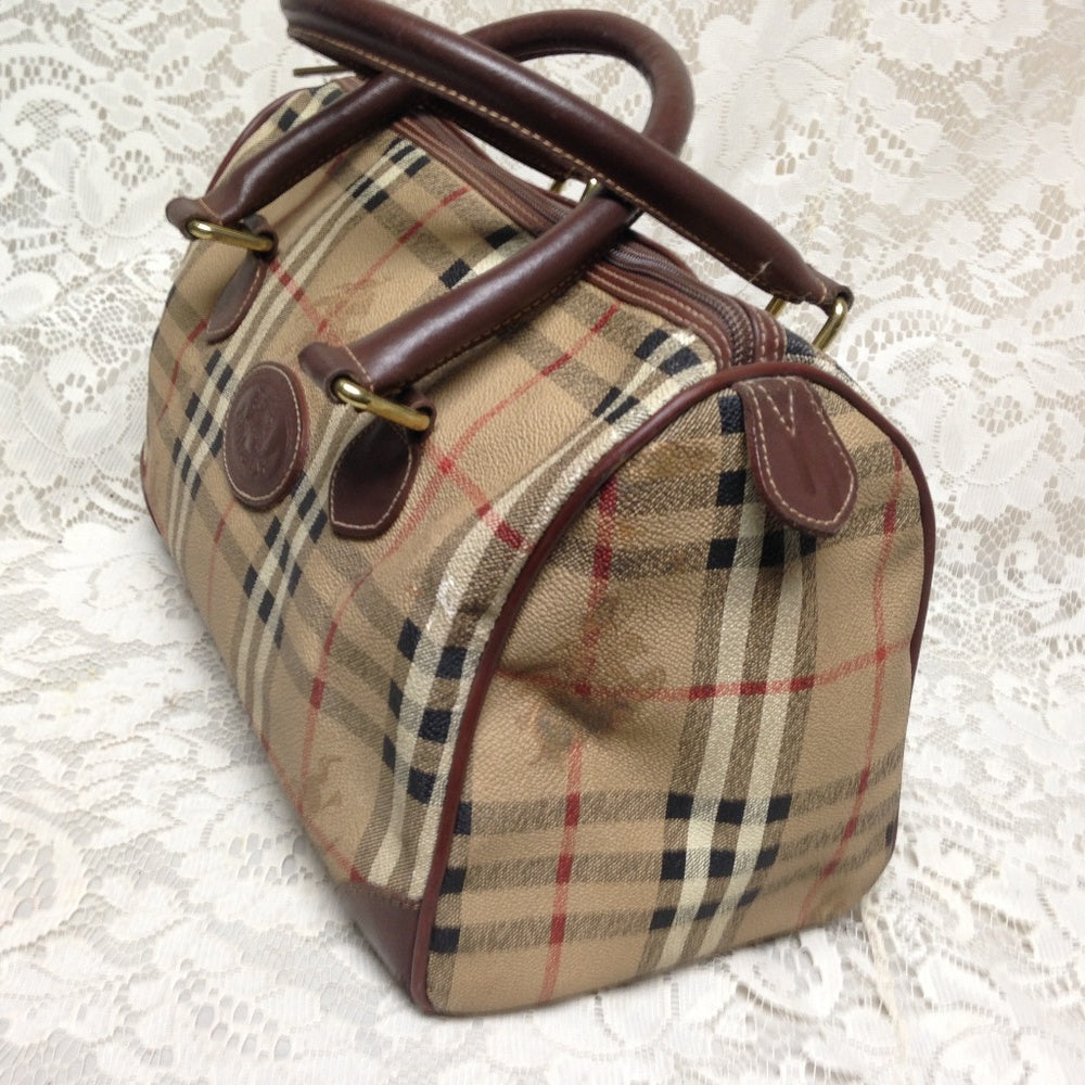 Burberry Nova Check Speedy Hand-Shoulder Bag