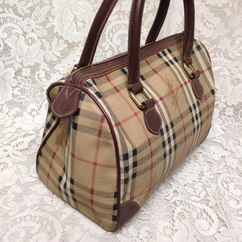 Burberry Nova Check Speedy Hand-Shoulder Bag