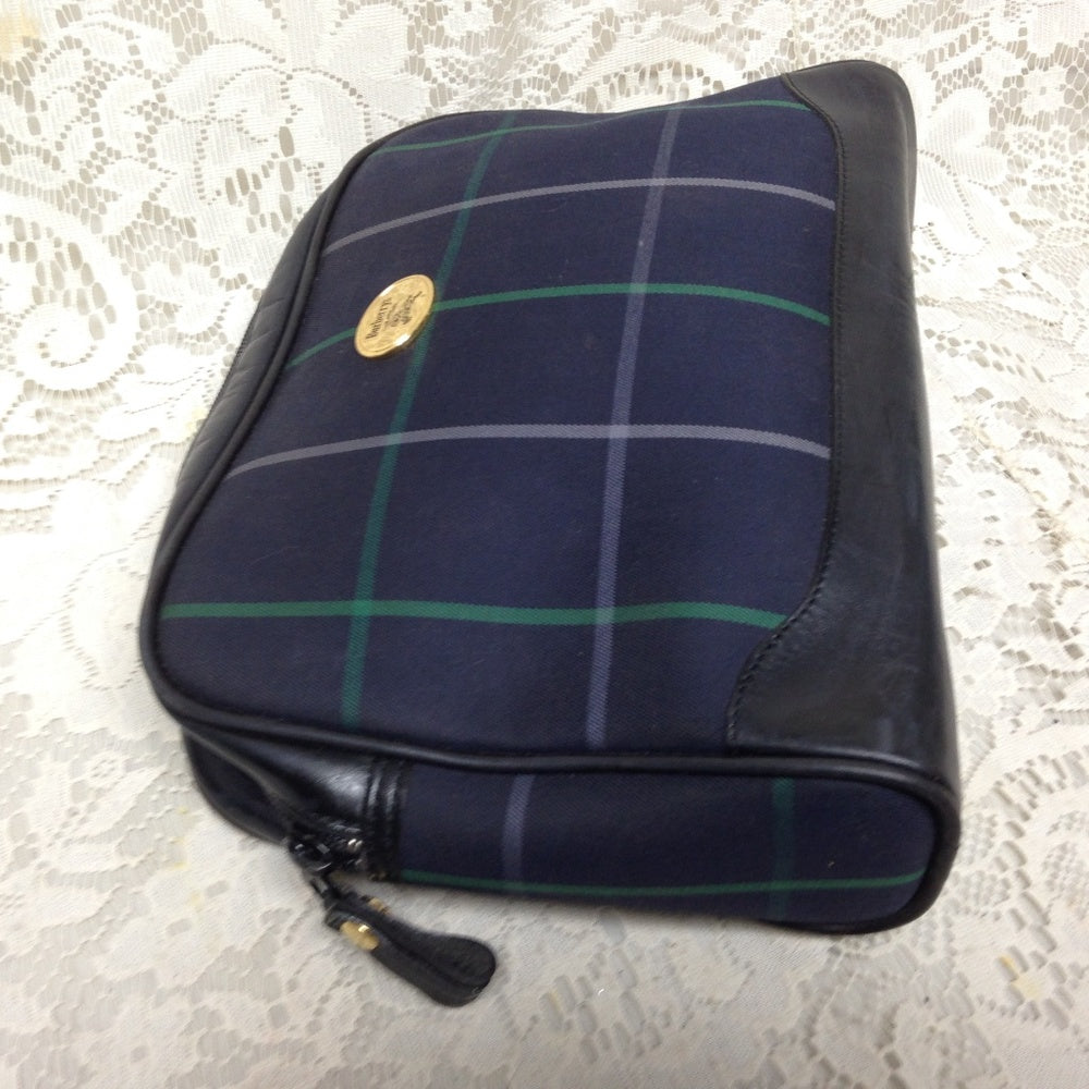 Burberry Blue Plaid, Clutch Cosmetic Bag