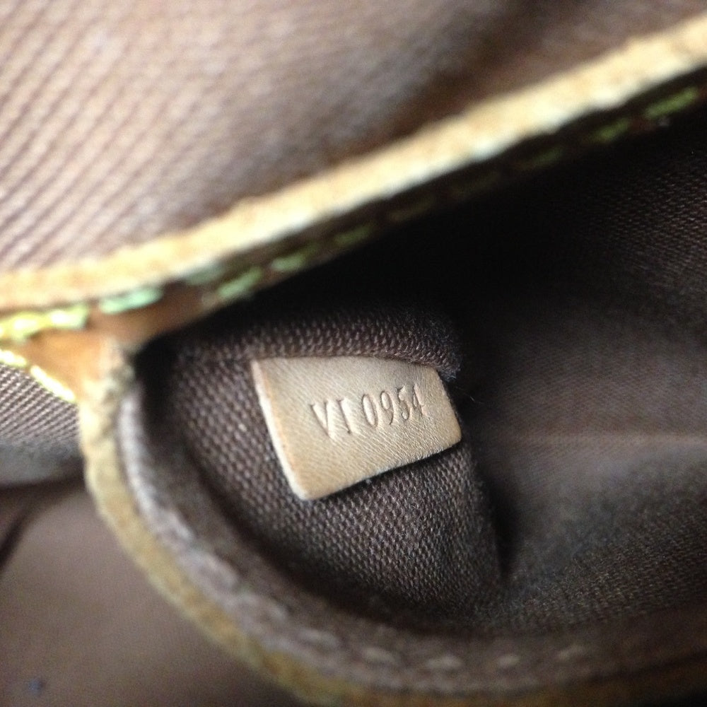 Louis Vuitton Brown Mono, Coated Canvas Alma Handb