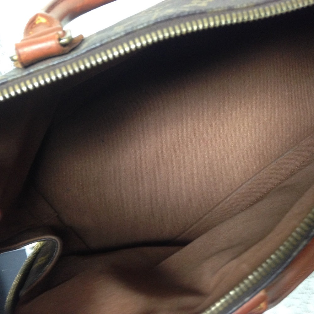 Louis Vuitton Brown Mono, Coated Canvas Alma Handb