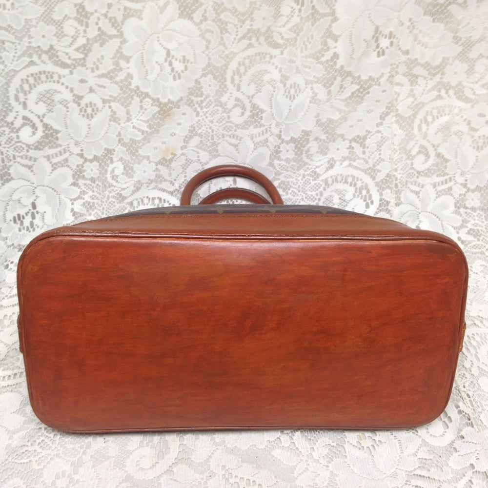 Louis Vuitton Brown Mono, Coated Canvas Alma Handb