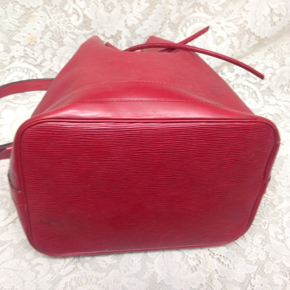 Louis Vuitton Red Epi Leather Noe GM Draw String S