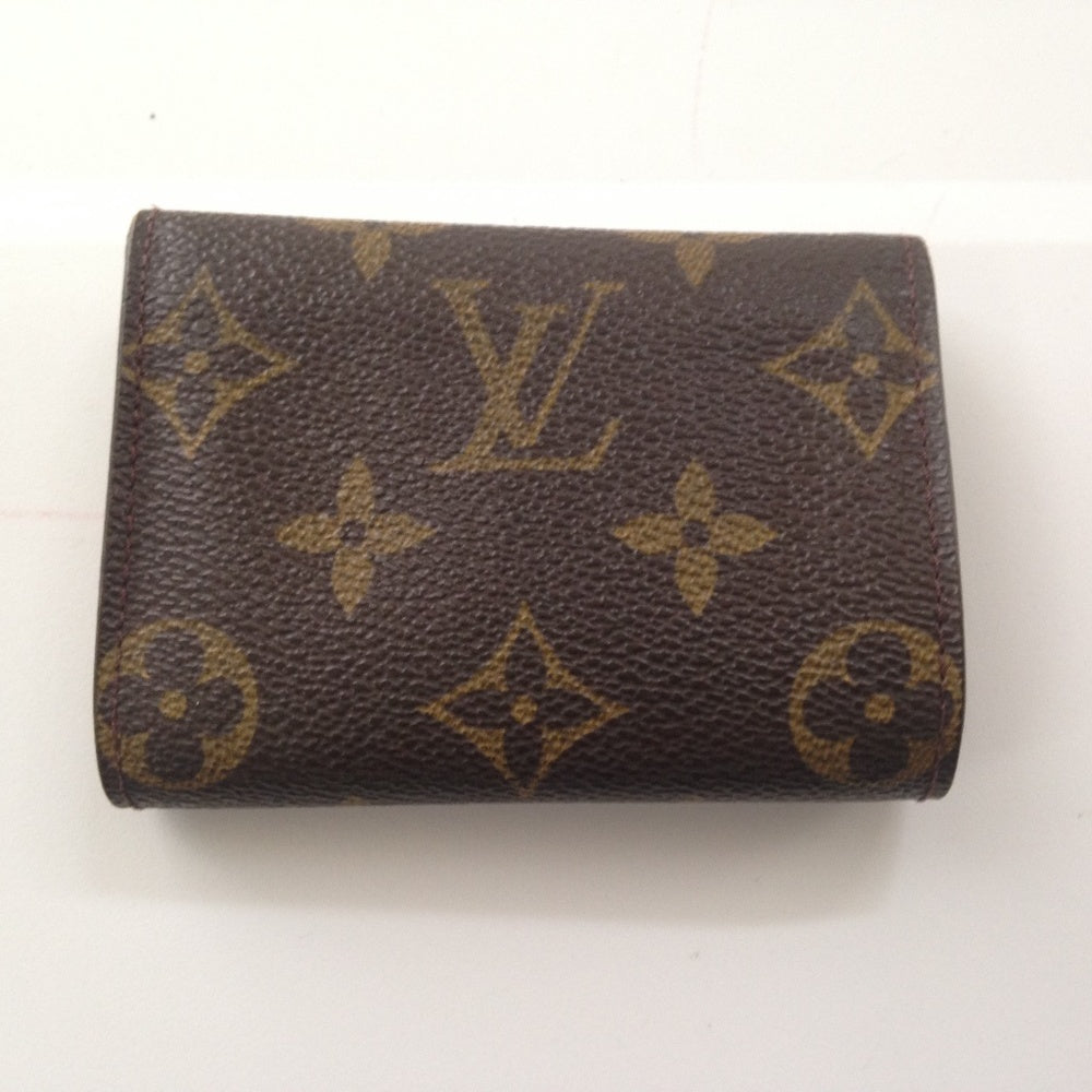 Rare, Louis Vuitton Brown Mono Coin Purse-Key Case